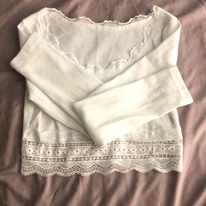 Lace LS shirt